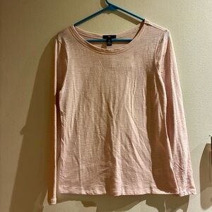 GAP Soft Pink Long Sleeve Tee